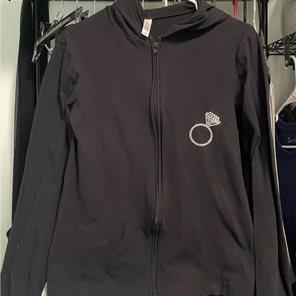 Zip up bride light weight jacket
